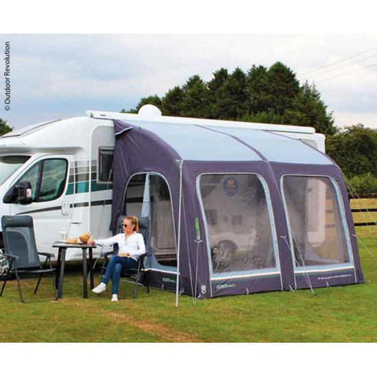 Inflatable caravan partial awning E-Sport Air 325