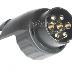 Carbest short adapter 7-pin trailer socket to 13-pin plug