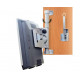 TFT holder, rotatable and tiltable, right-hand with blue LED lighting