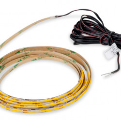 COB LED flex strip with warm white light