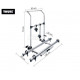 Omni-Bike Sport G2 W150 aluminum rear carrier for Hobby Caravan, for 2 bicycles