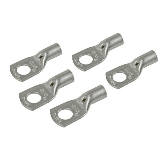 M8 crimp cable lugs for nominal cross-section 16 mm² - set of 5
