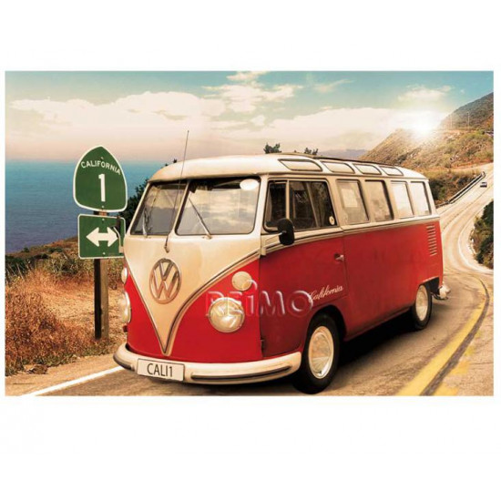 VW Collection T1 Bulli Bus Poster Route 1 - Maxi - 20 pieces