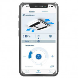 Breezonic Slim HP with 1700 W - Black