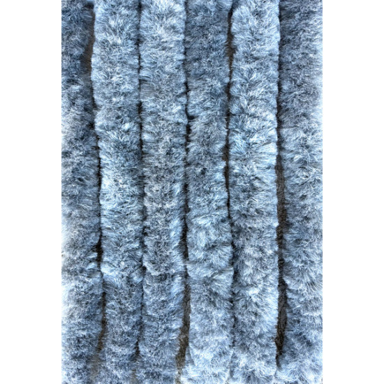 Fleece curtain 120x185 grey