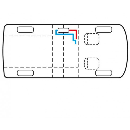 Accessory set for AirTop 2000, VW T4