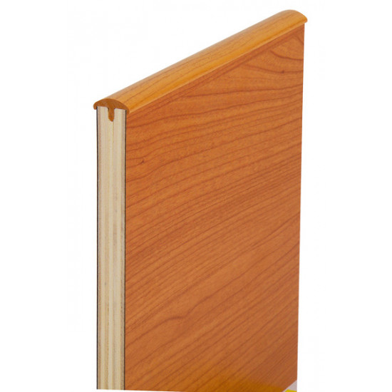T-shaped half-round edge banding - 17 mm - Cherry decor - Two lengths