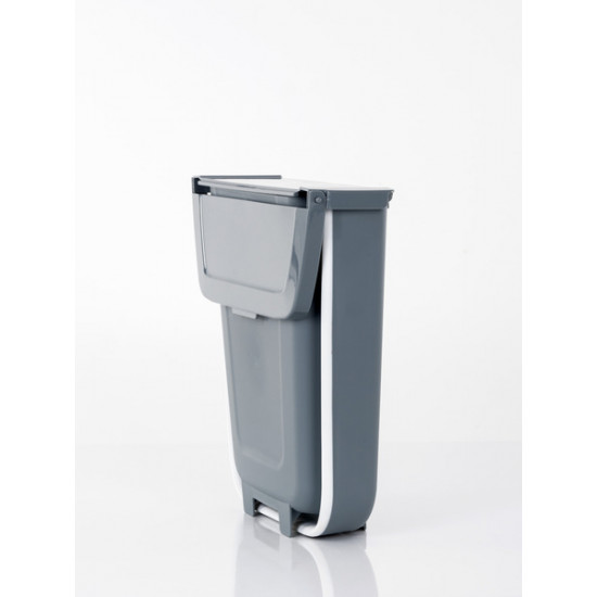 Foldable bin with lid for hanging - 8 l