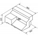 Water tank 80 l - Fiat Ducato and identical models, model years 1994-2006 - EV 1711