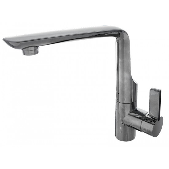 Comet Modena single-lever mixer with switch, chrome