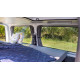VW T6/5 KR Curtain Set Grey - Translucent