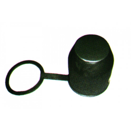 Protective cap for the towbar - Black