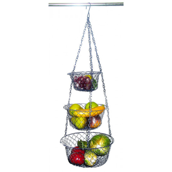 Hanging storage basket 75cm
