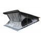 Tent bellows tensioning elastic with quick release