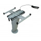 Primero Comfort single-column lifting table - H 350 - 710 mm - Silver Grey