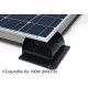 Fullblack solar panel complete sets - 100 to 190 W
