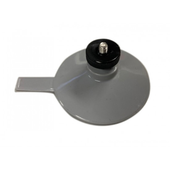Suction cup with screw cap for thermal mats - Grey