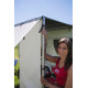 W 2350 x Abstract 2250mm Fiamma CaravanStore awning - Lightweight awning for the piping rail