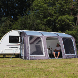 Inflatable caravan partial awning E-Sport Air 400