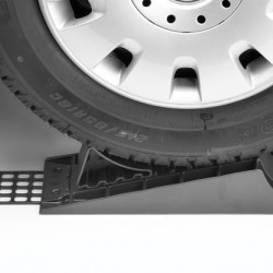 Caravan wheel chock, 3-piece