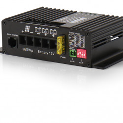 MPPT solar charge controller - 12V - 12A - 165Wp