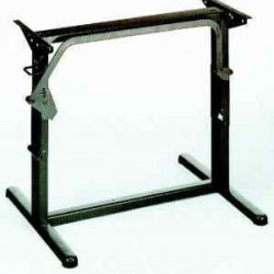 Lifting table frame - metal - brown - length 600 mm