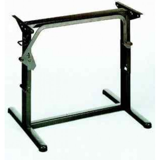 Lifting table frame - metal - brown - length 600 mm