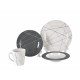 Rönne melamine dinnerware set - 16 pieces