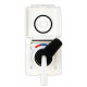 Service hatches with shower - Black