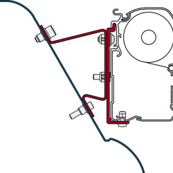 FIAMMA M.Adap.Sprint/Craft/Westf, For H3-Westfalia/Crafter