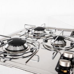 3-burner stainless steel cooker PC1323