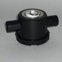 39mm siphon with 2nd connection and residual strainer