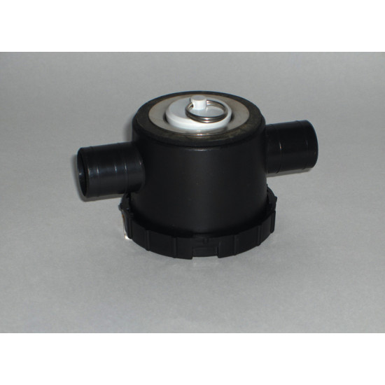 39mm siphon with 2nd connection and residual strainer