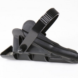 Right-hand wheel holder for V-rail bike lift