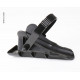 Right-hand wheel holder for V-rail bike lift