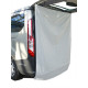 Privacy shower curtain