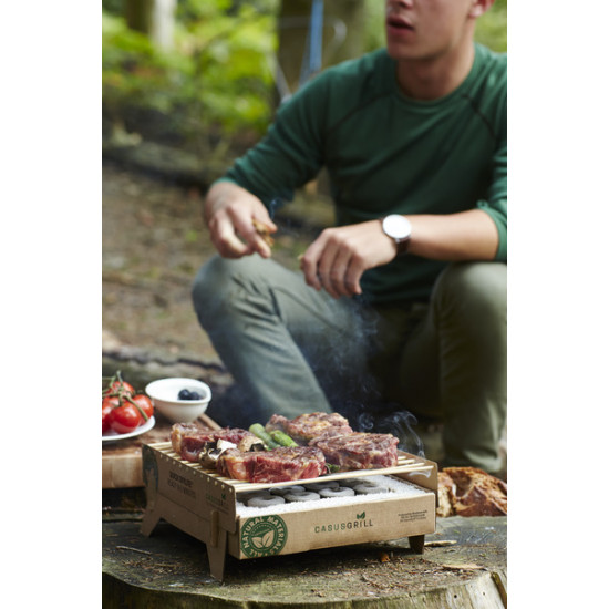 CASUSGRILL - The environmentally friendly disposable grill
