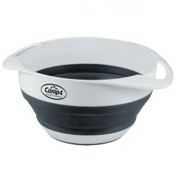 Silicone bowl and sieve - White / Grey