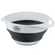 Silicone bowl and sieve - White / Grey