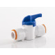 Shut-off valve short