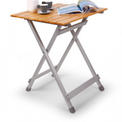 HOLIDAY TRAVEL Folding Table Single Bamboo - 50x50x60 cm