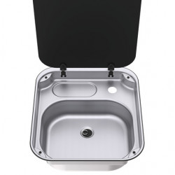 Stainless steel sink 400x445x140mm 7.5 liters rectangular