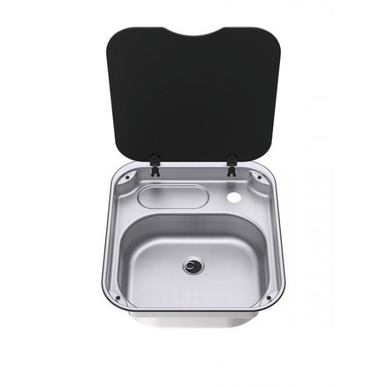 Stainless steel sink 400x445x140mm 7.5 liters rectangular