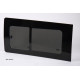 W1126 x H523 mm Front Right Sliding windows for VW T4 model years 1990-2005