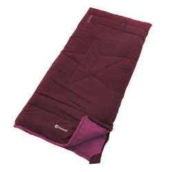 Blanket sleeping bag CHAMP Kids, deep red 150x70cm