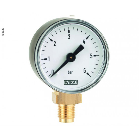 Manometer 0-10 bar ET Caramatic two-cylinder system