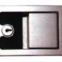 Door lock 115 x 66 for WS 24 mm