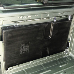 27L Reimo wastewater tank, driver's side, for VW T5/T6