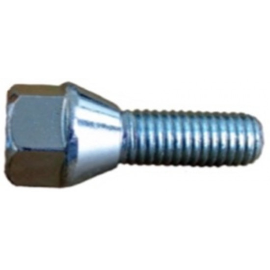 Wheel mounting - Wheel bolt cone M12x1.5/ALU