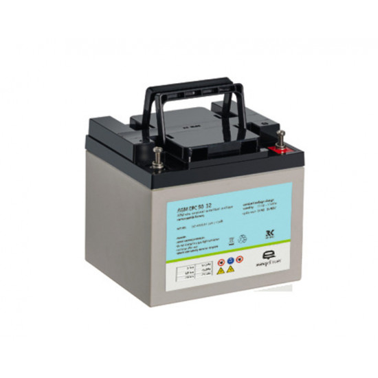 Power supply for caravan maneuvering drives